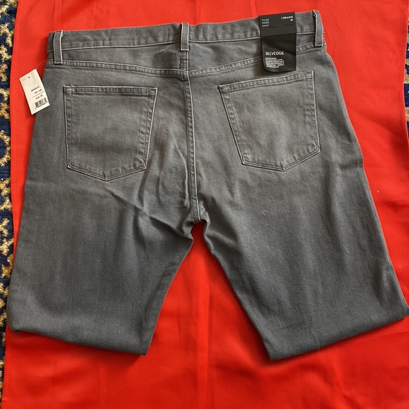 J. BRAND GREY LUNA SLIM FIT JEAN - Picture 4 of 11